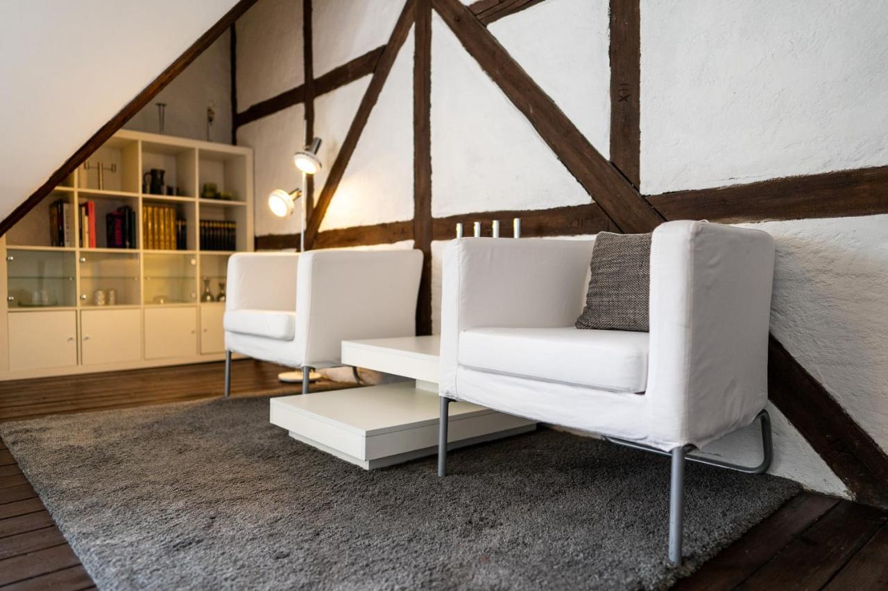 Ferienwohnung Am Kunstturm ワイマール エクステリア 写真